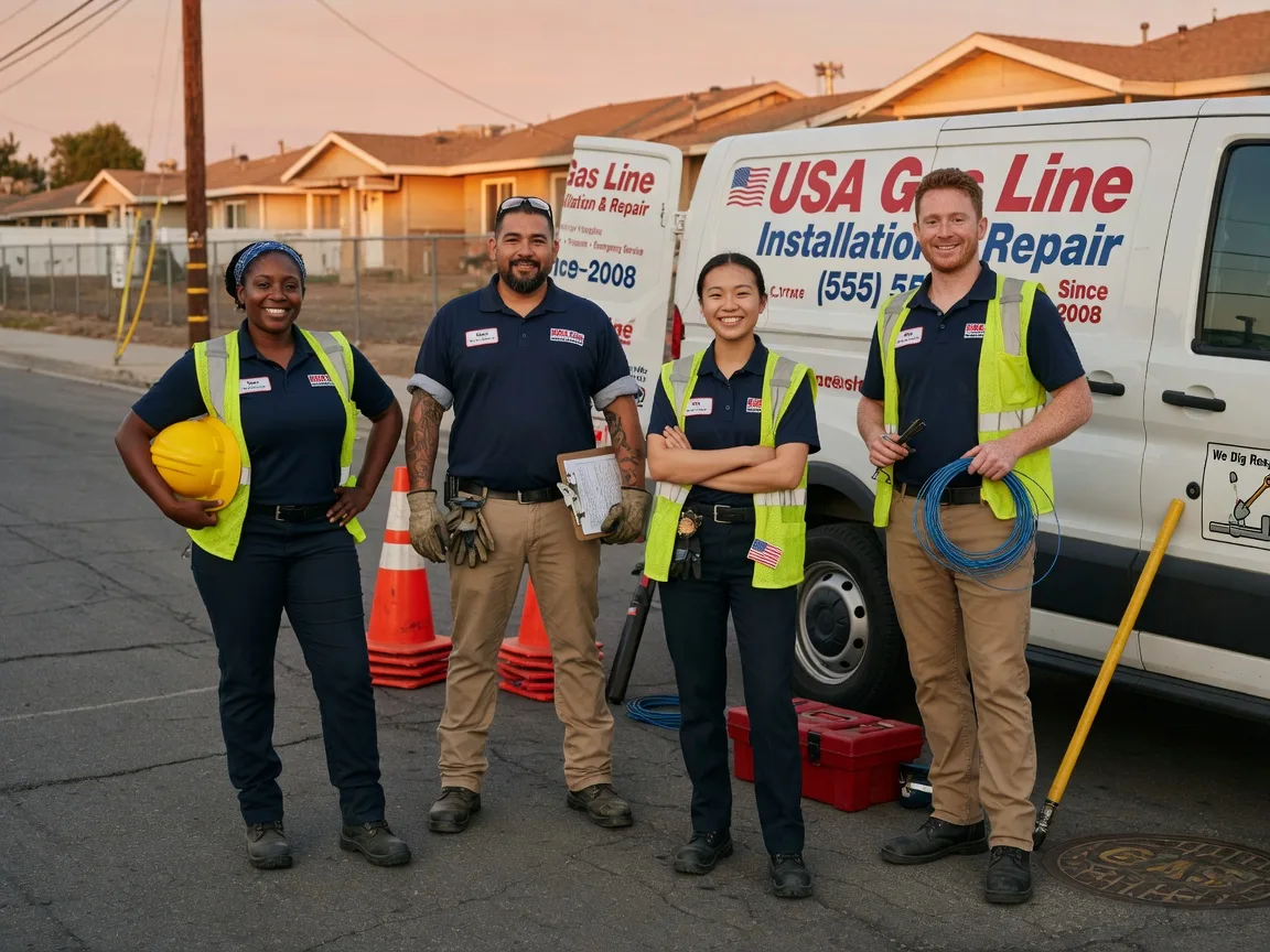 Gas Line Installation company in Notrees, TX